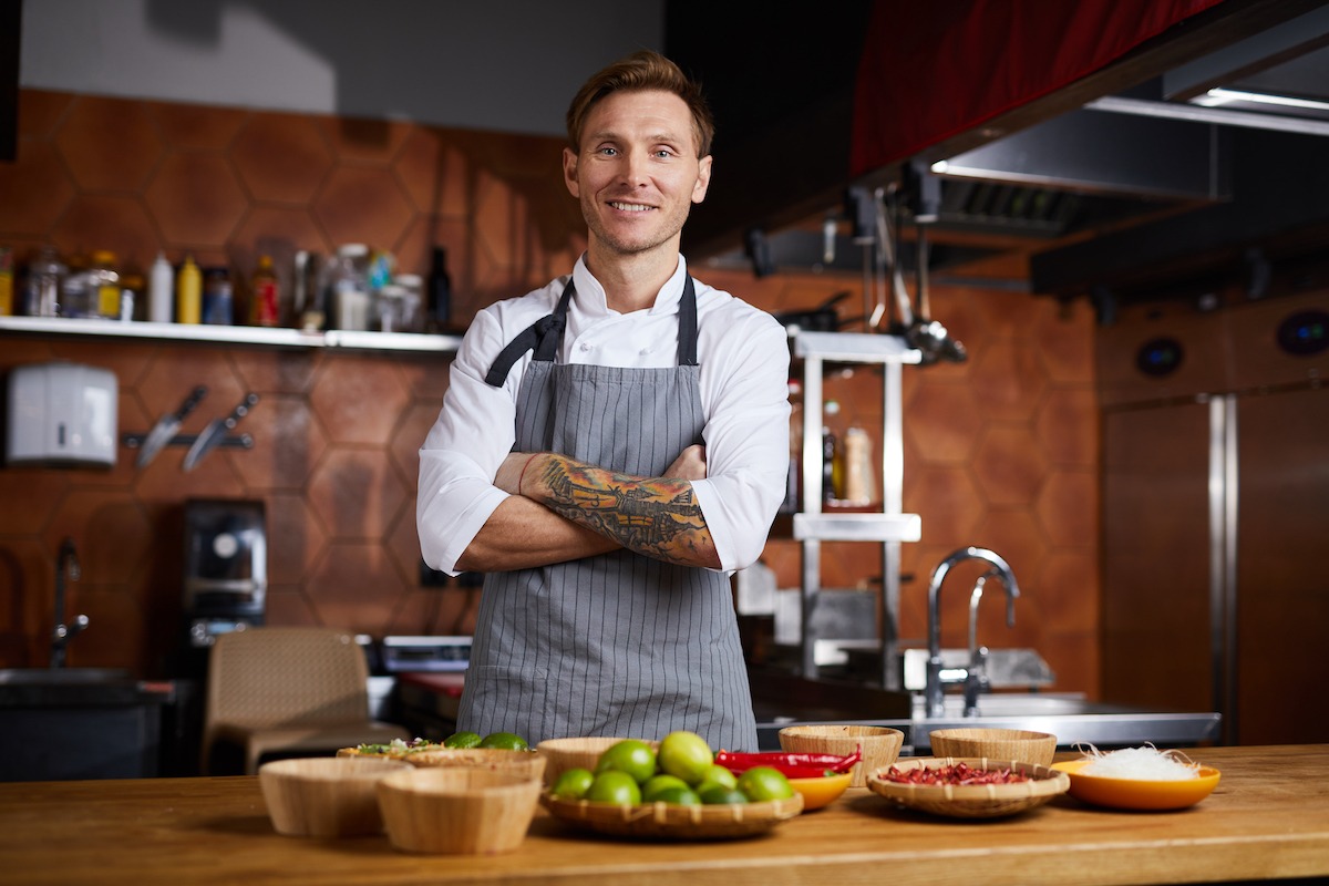 private chef in a villa